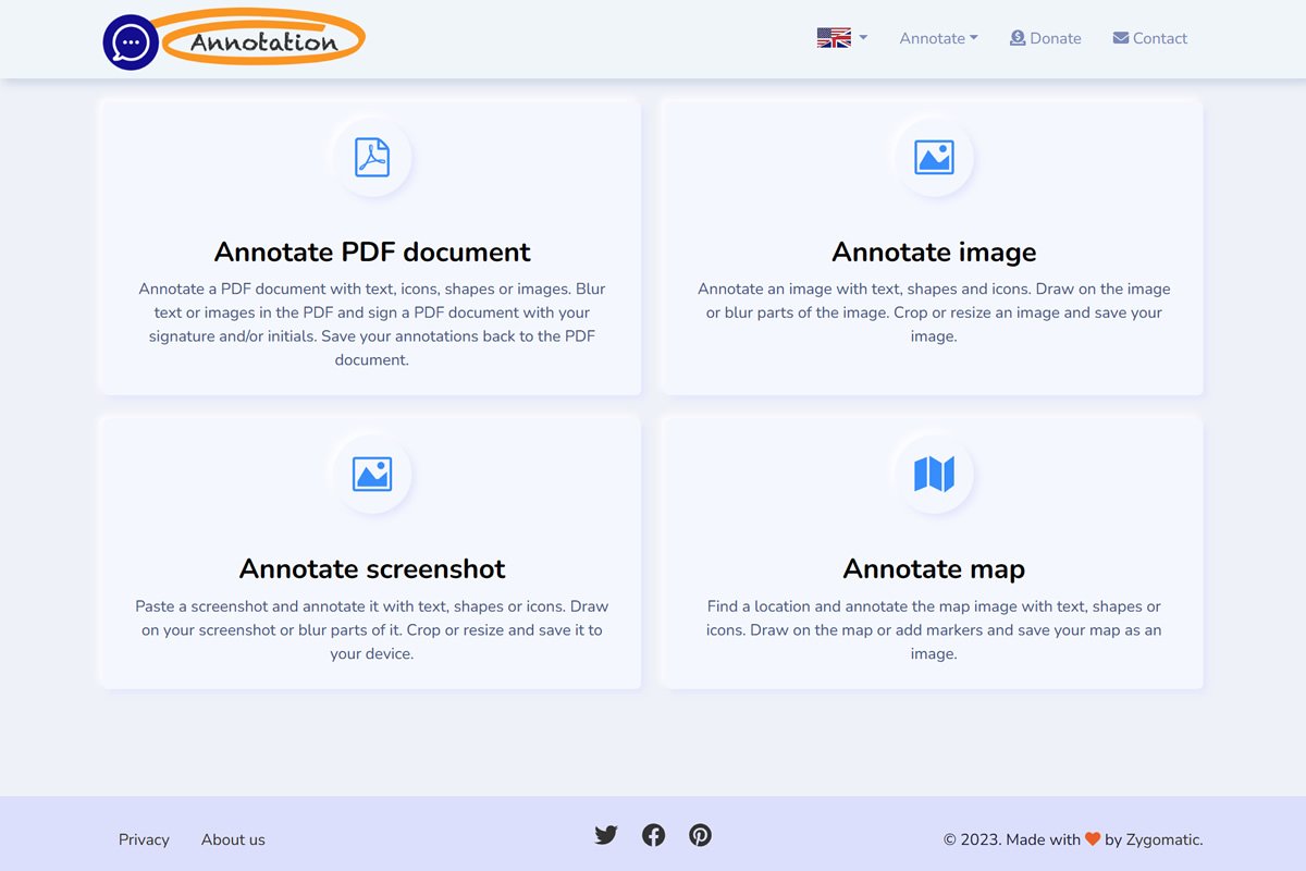 Annotatie tools